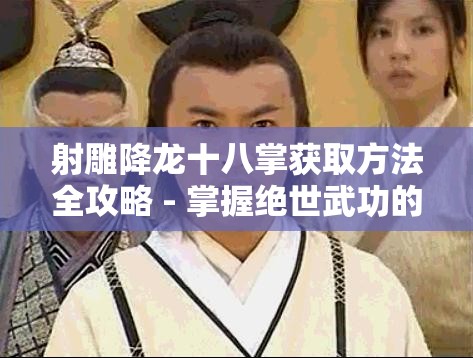 射雕降龙十八掌获取方法全攻略 - 掌握绝世武功的秘诀